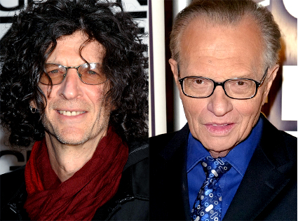 Howard Stern, Larry King Howard Stern, Larry King